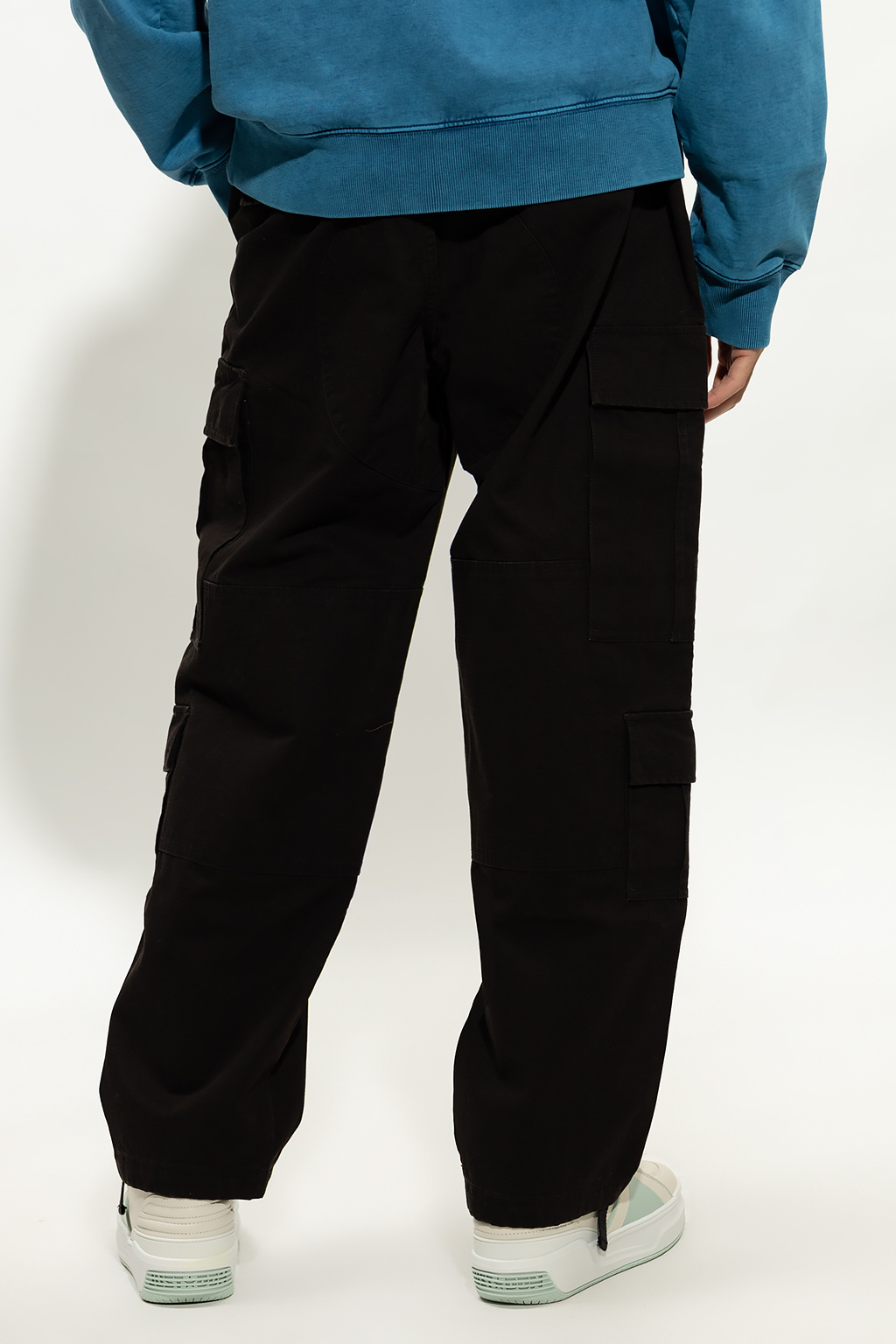 Black Cargo paint-platter trousers Stussy - De-iceShops Lithuania